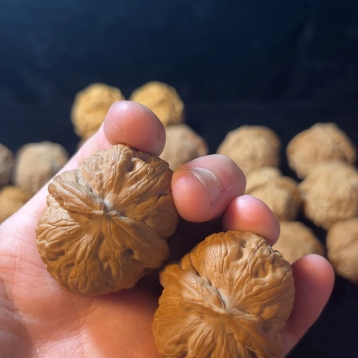 文玩核桃元宝肚40边35