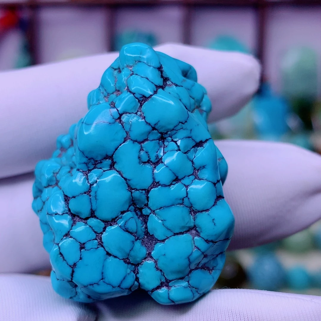 绿松石未镶嵌原矿绿松石