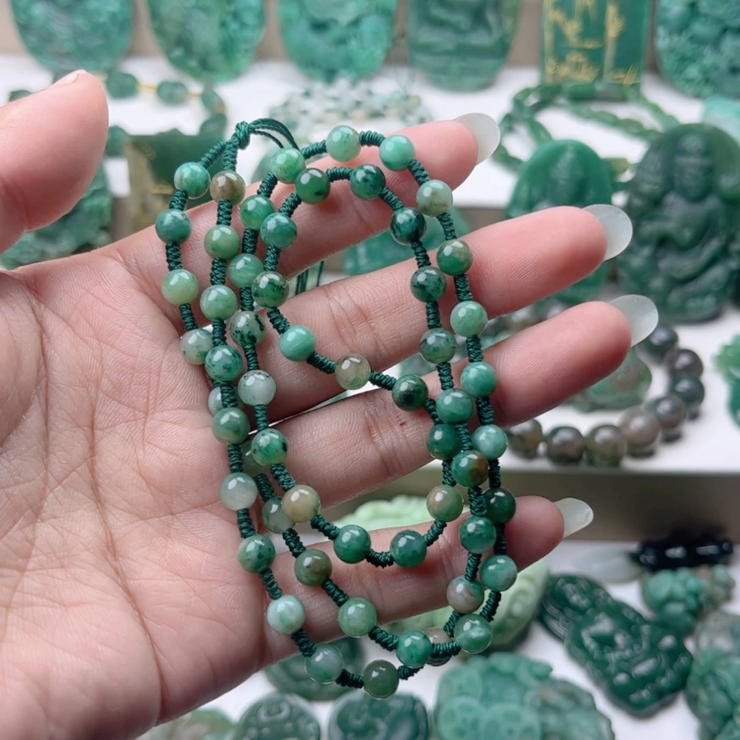 独山玉未镶嵌项链无**求