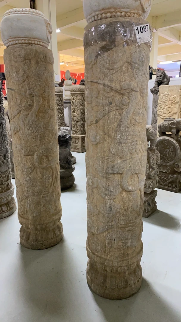 石柱 青石 品相如图