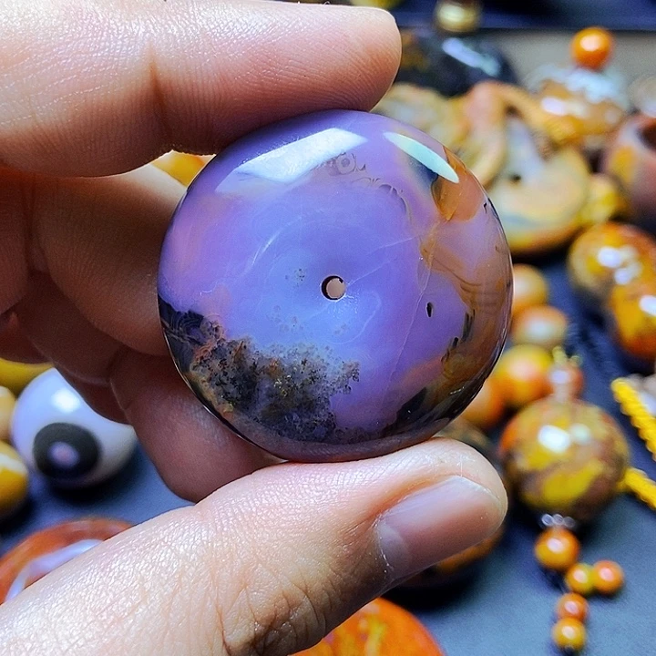 玛瑙/玉髓颈饰未镶嵌沙****庄