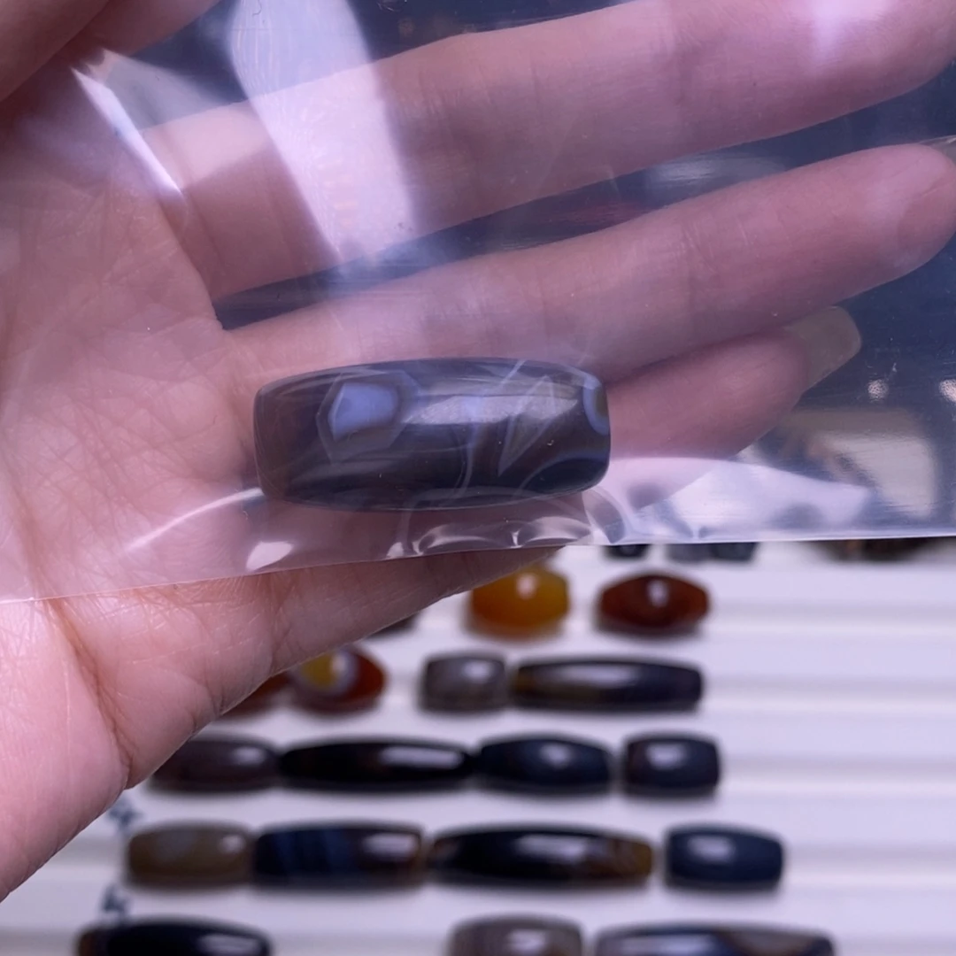 平***乐玛瑙/玉髓合金颈饰