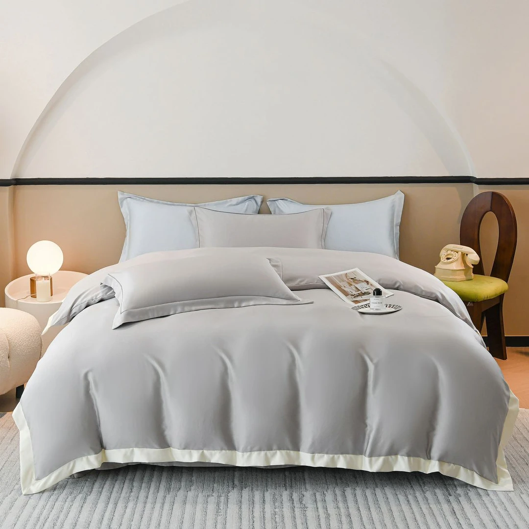 2025新款简约纯色四件套-M48