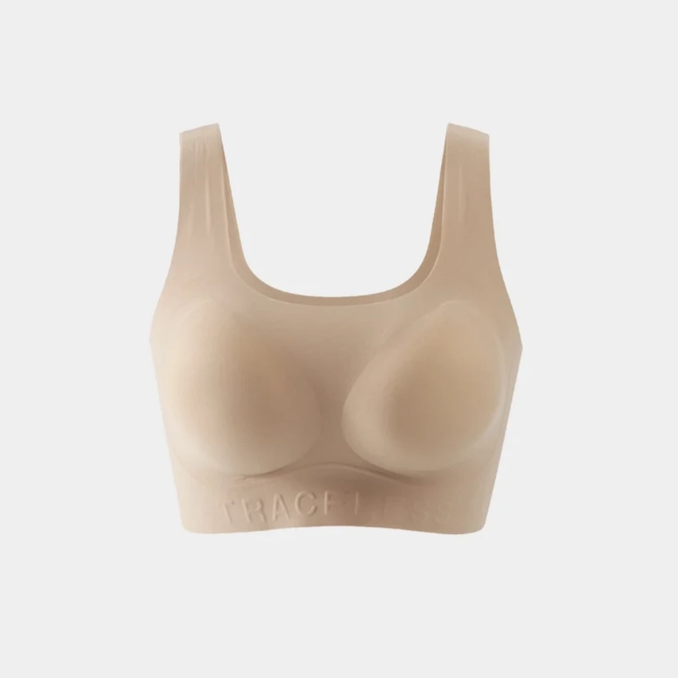 【柔感慕斯】通勤百搭云感舒适无钢圈无痕一片式大弹力美背