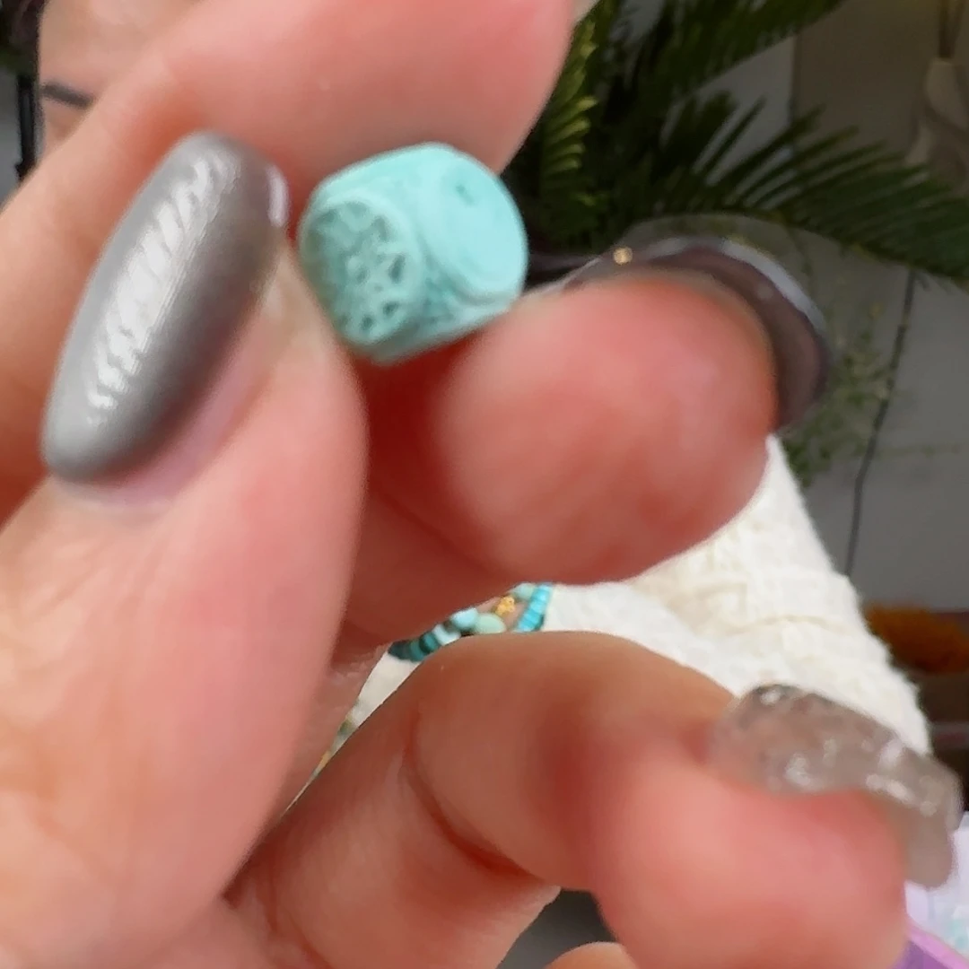 绿松石珠宝奇石未镶嵌