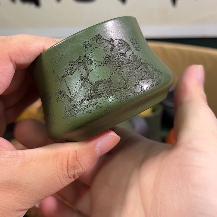 茶杯紫砂全手工紫砂主人杯