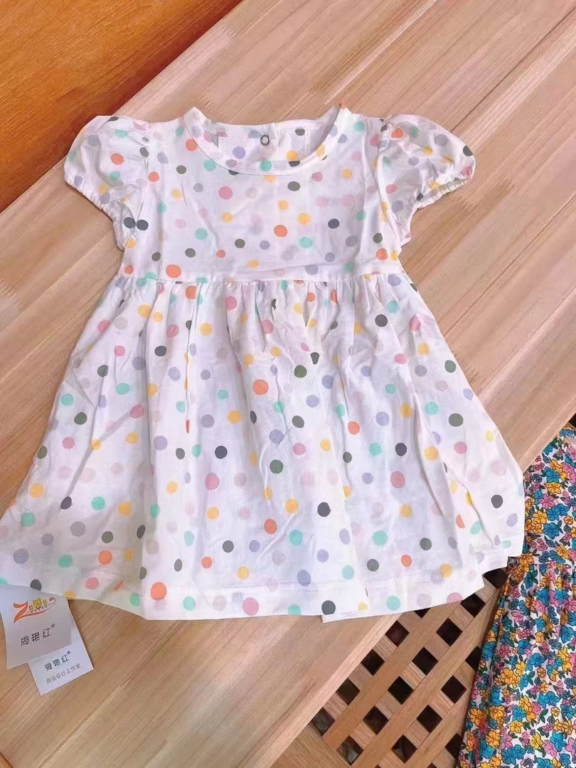 【周艳红】618断码特惠夏季女宝休闲针织公主裙