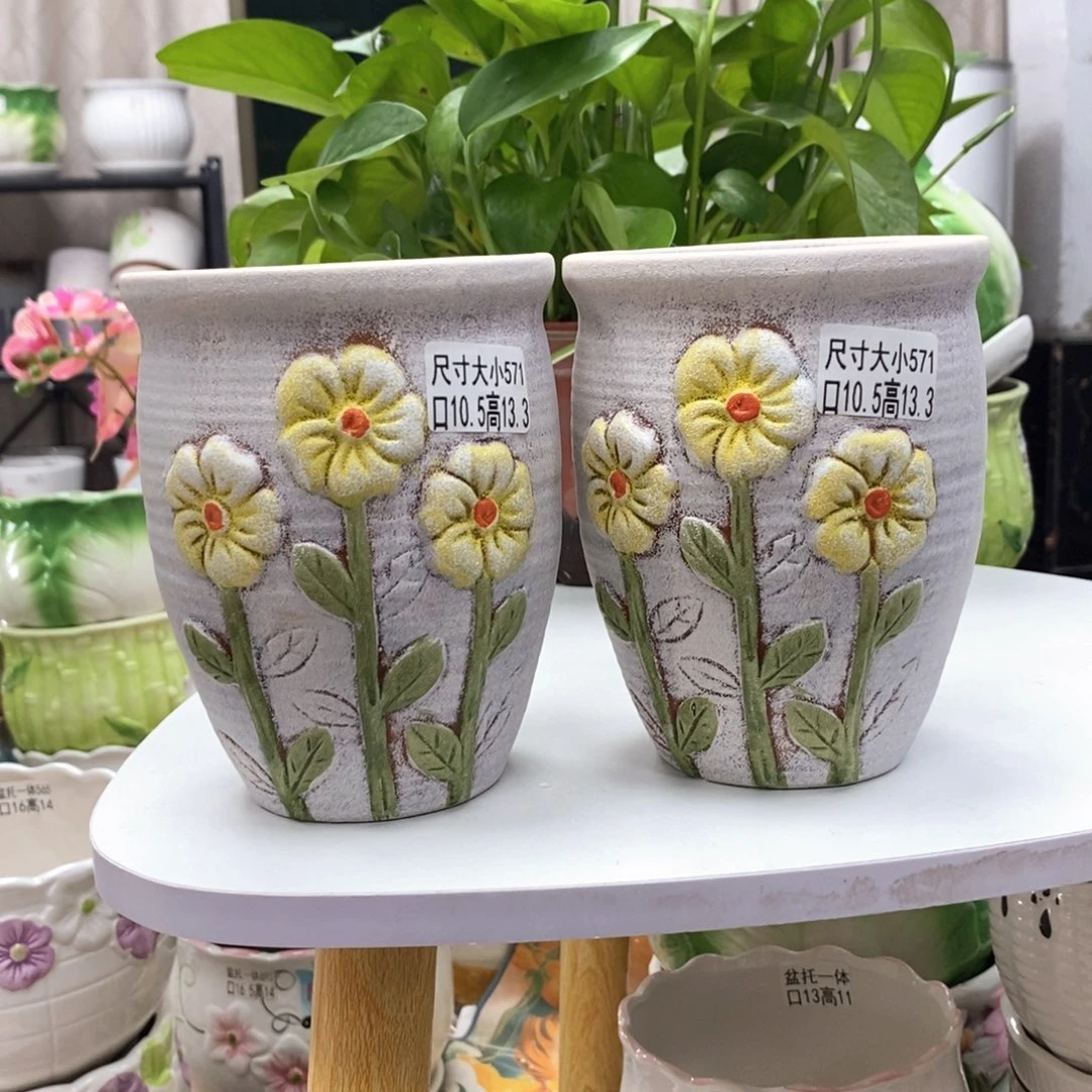 @陶瓷花盆@@5571