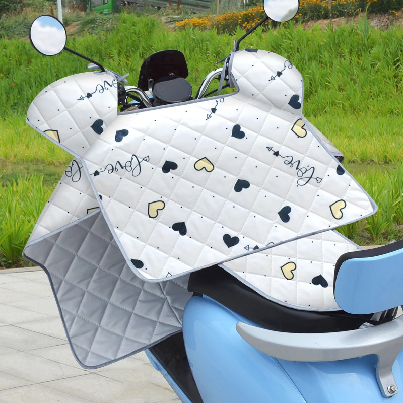 电动车挡风被夏季薄款防晒遮阳罩小电瓶车防水防风紫外线加大新款