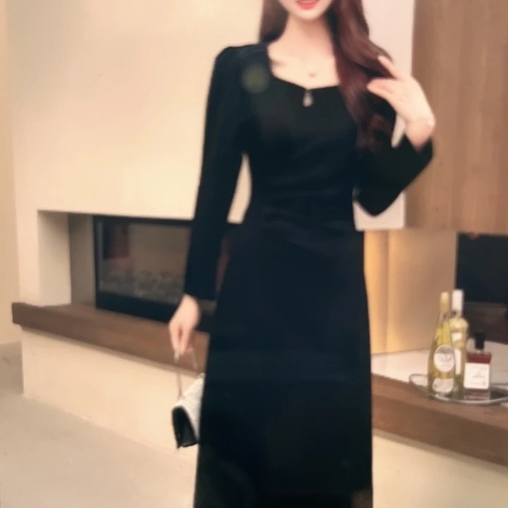 时尚潮流休闲连衣裙拍下尺码