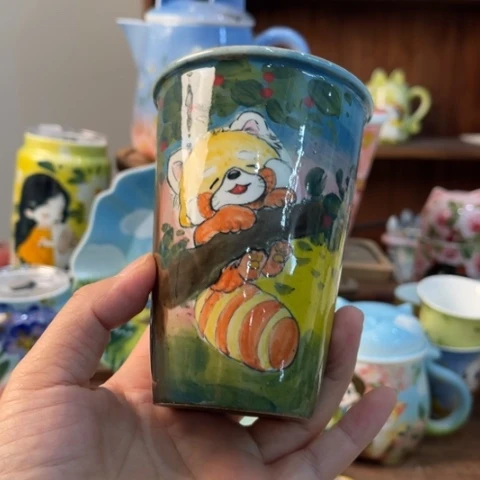 炉景德镇釉下手绘陶瓷