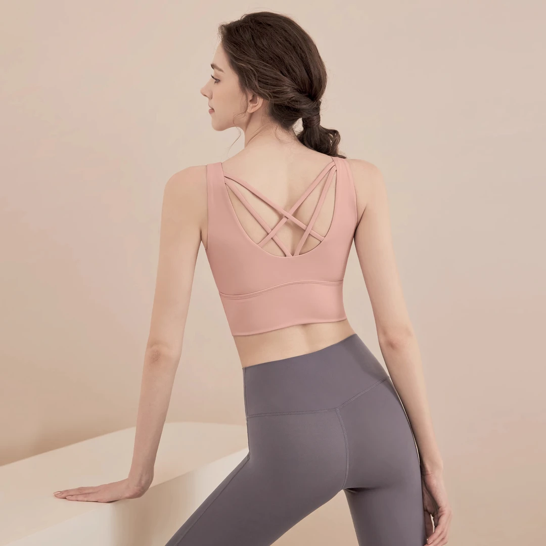 lulu运动内衣女跑步防震聚拢上衣健身普拉提训练背心内搭瑜伽服