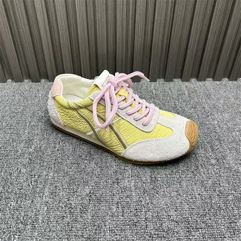 D003粉色时尚德训鞋