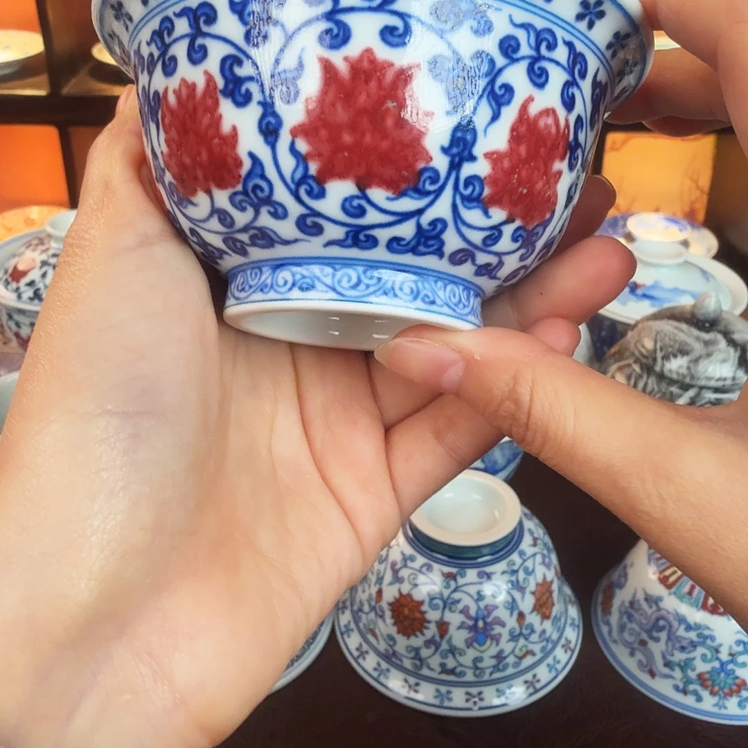 景德镇陶瓷手绘作品