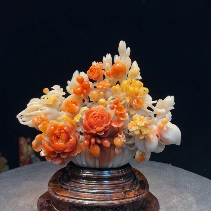 天***蓬寿山石寿山石摆件工艺