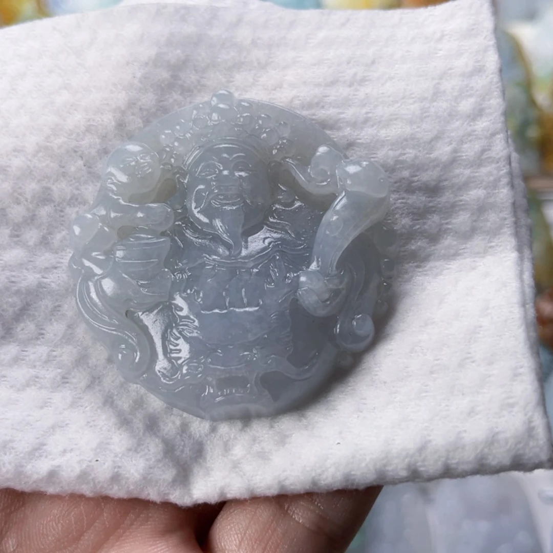 【闪购商品】定制翡翠未镶嵌财神