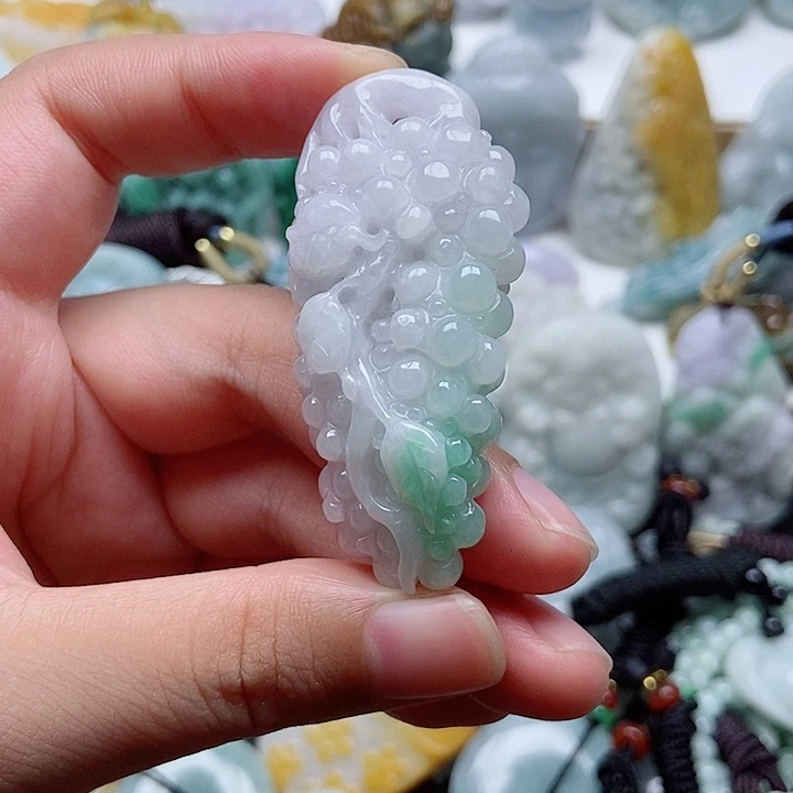 吊坠(不含链)未镶嵌翡翠1