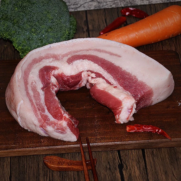 恩施土猪肉（五花带排骨）顺丰冷链生鲜包邮