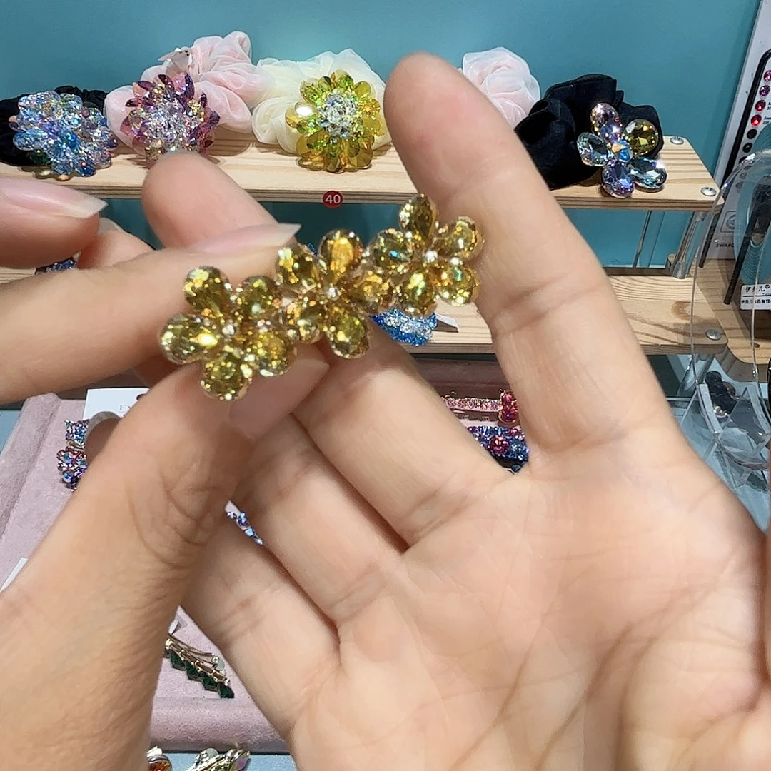 布艺铁合金发夹固定