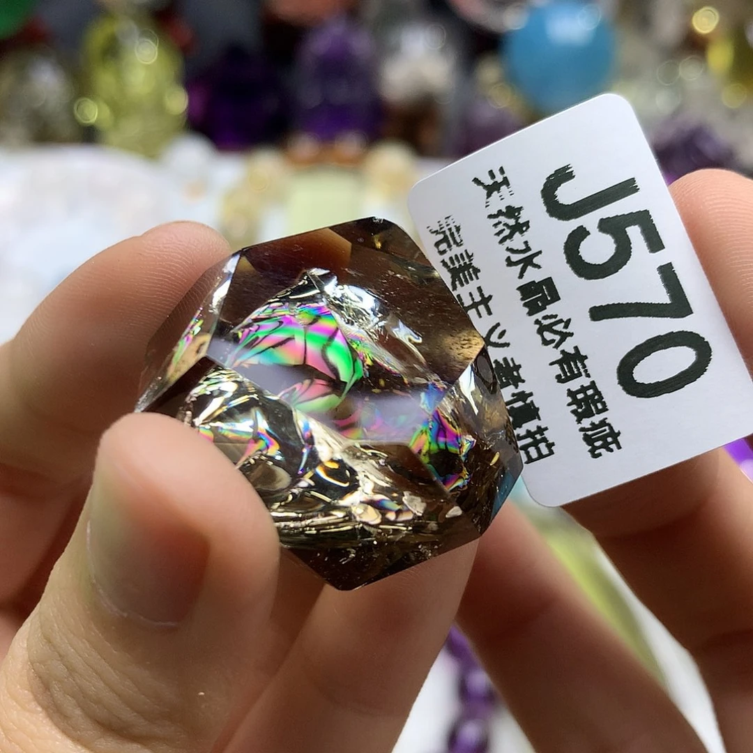 未镶嵌水晶珠宝半成品吊坠