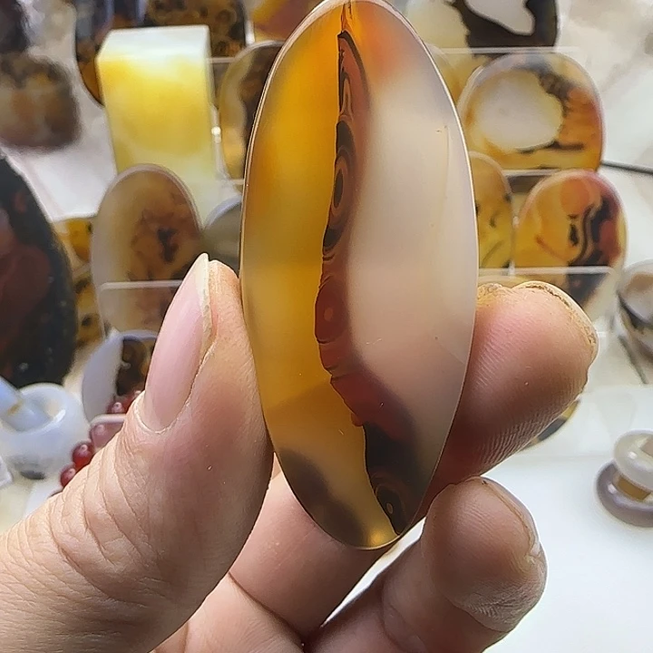 玛瑙/玉髓未镶嵌颈饰