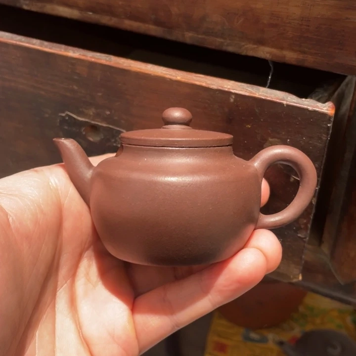 单***西紫砂茶壶吃个饭广告
