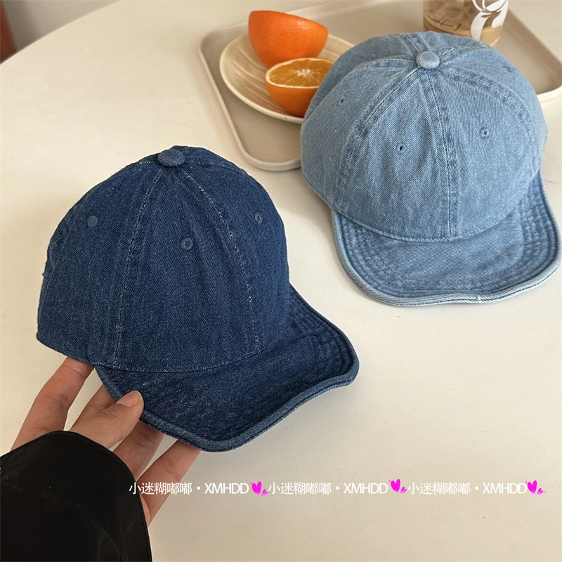【左悠】宝宝软檐牛仔帽 春季男女童户外防晒遮阳帽鸭舌帽潮