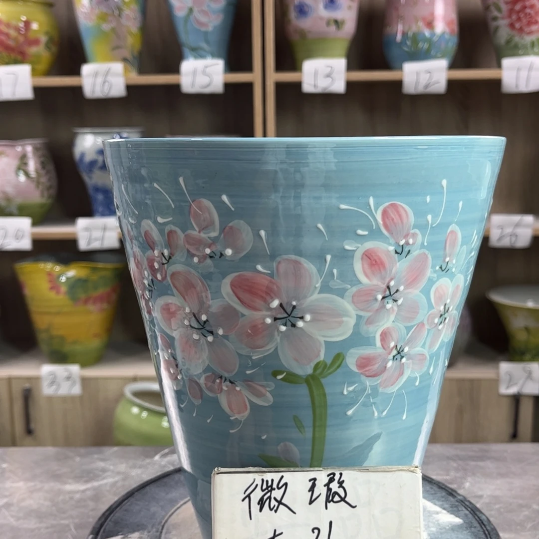 景德镇陶瓷花盆花盆