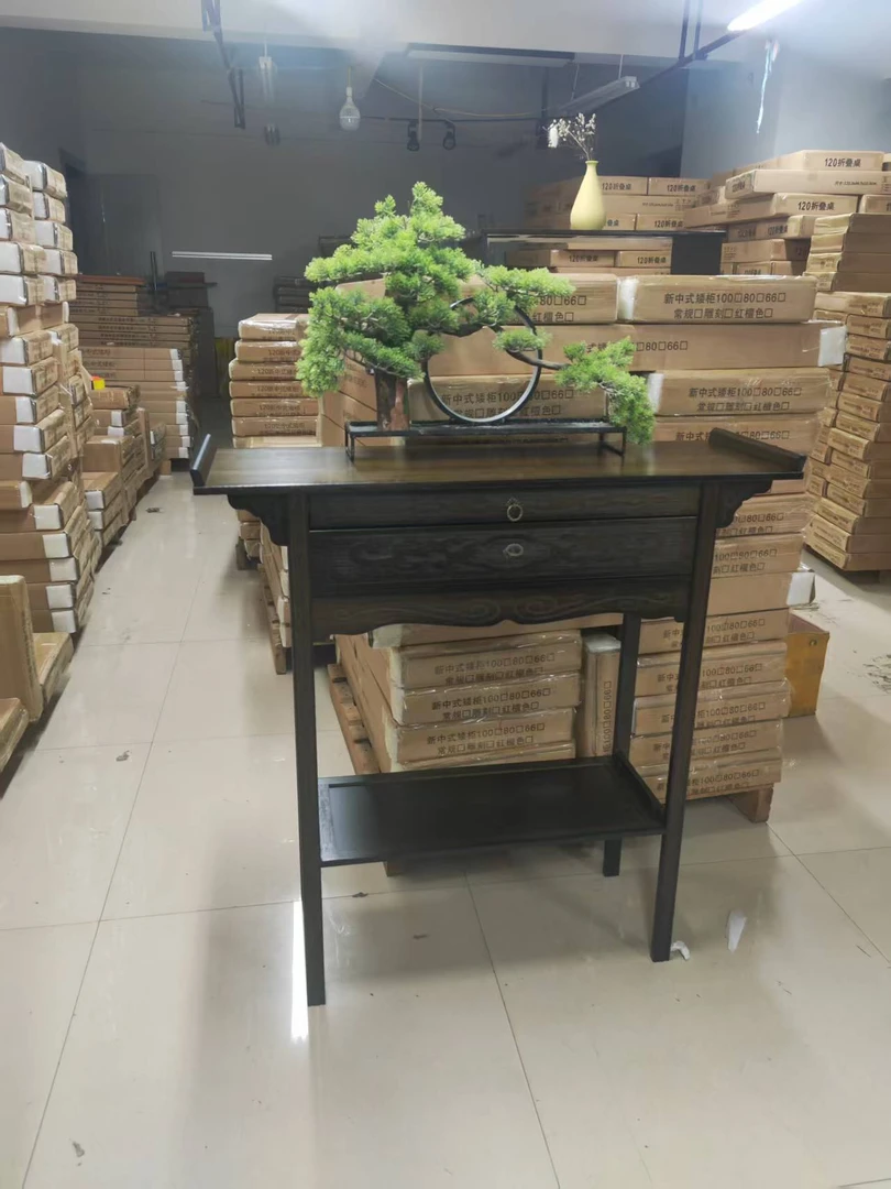 胡桃色加厚无门平面款100