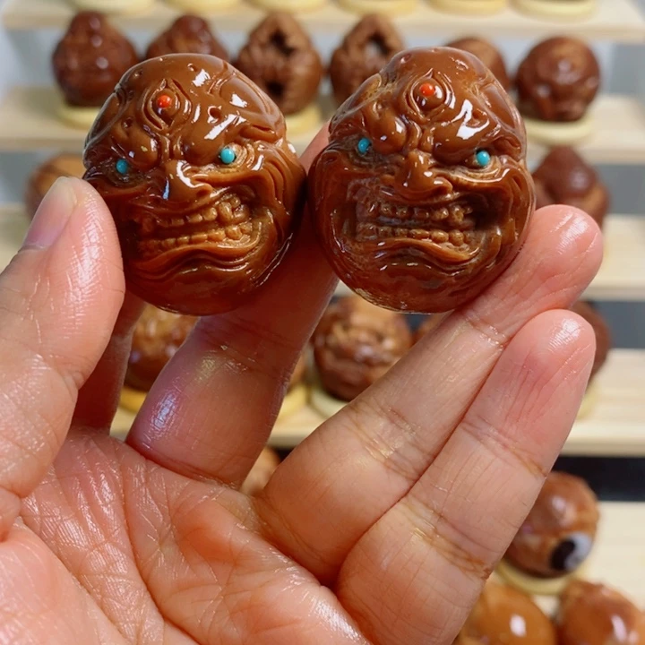 张***辰吊坠橄榄核巴西进口大橄榄恶僧