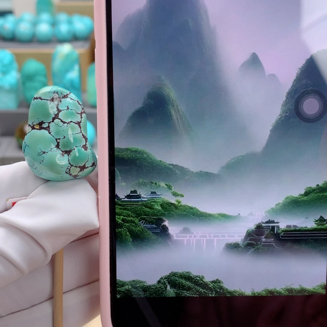 未镶嵌绿松石挂件