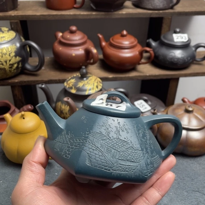 茶壶紫砂紫砂微瑕