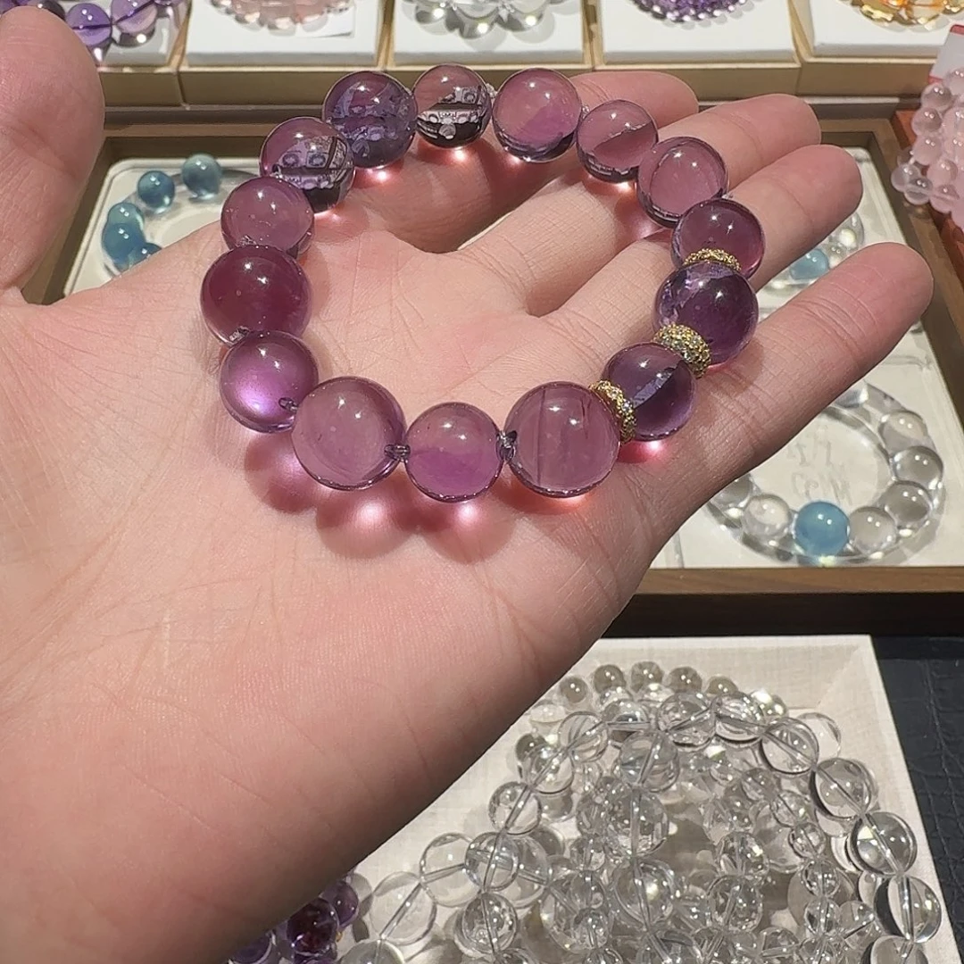 未镶嵌手链水晶定制泡泡