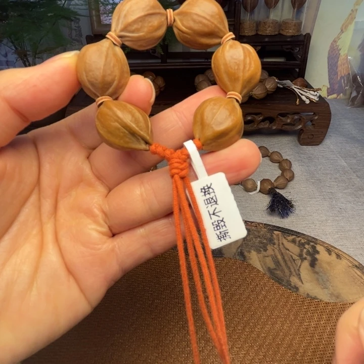 手串/手链橄榄核梅林铁四花1.9*2.4手捻