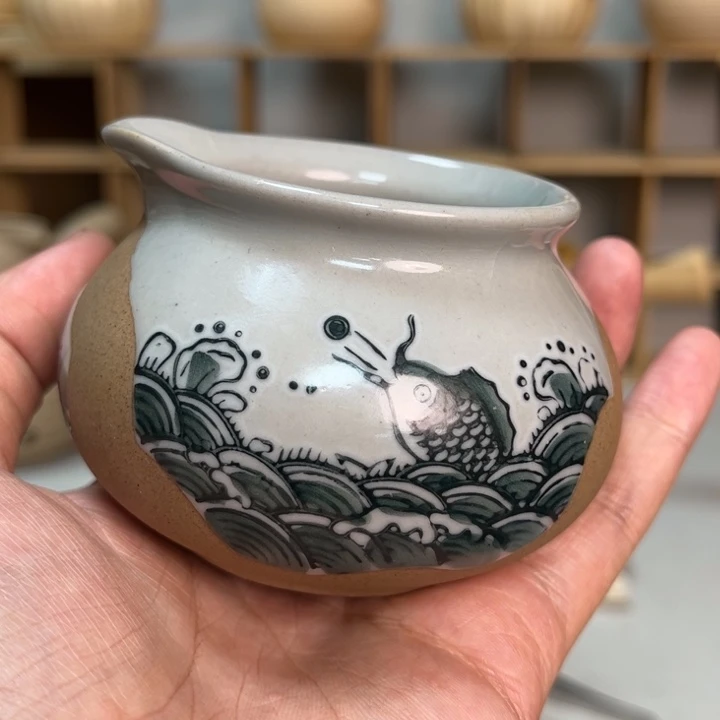 壶老段烧陶瓷茶器