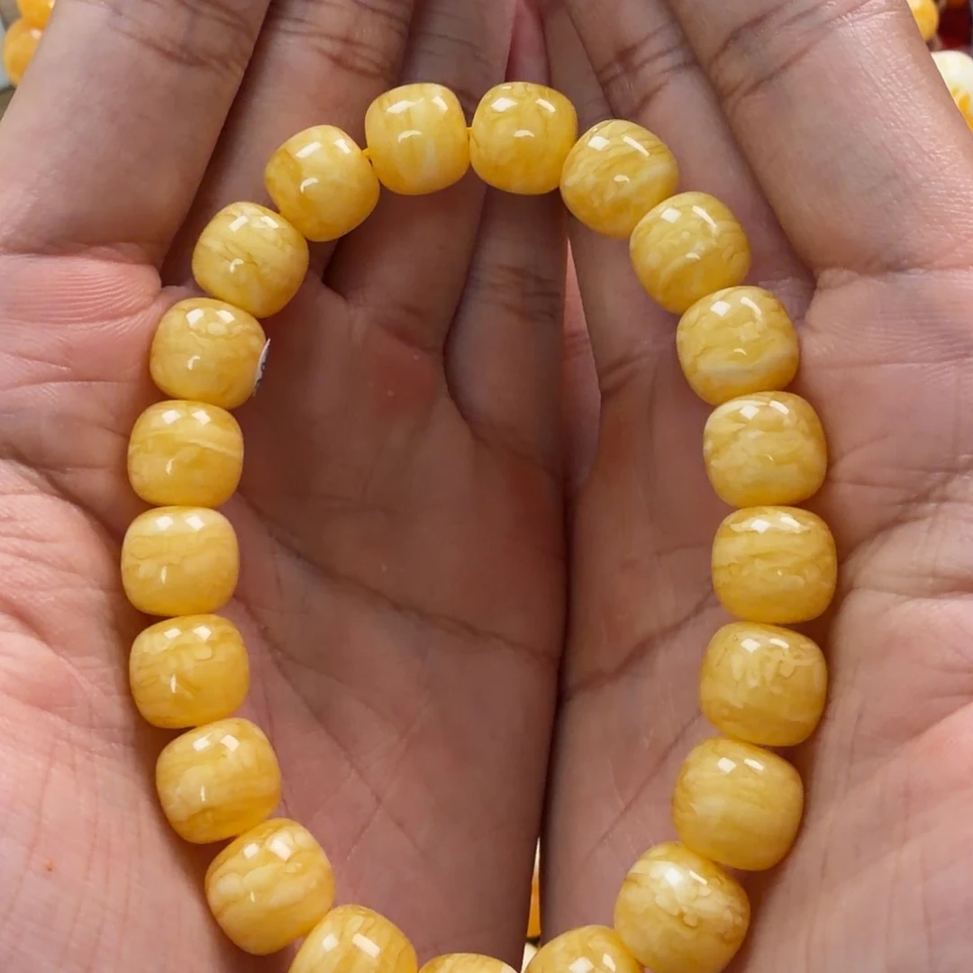 琥珀未镶嵌珠宝奇石11mm同料