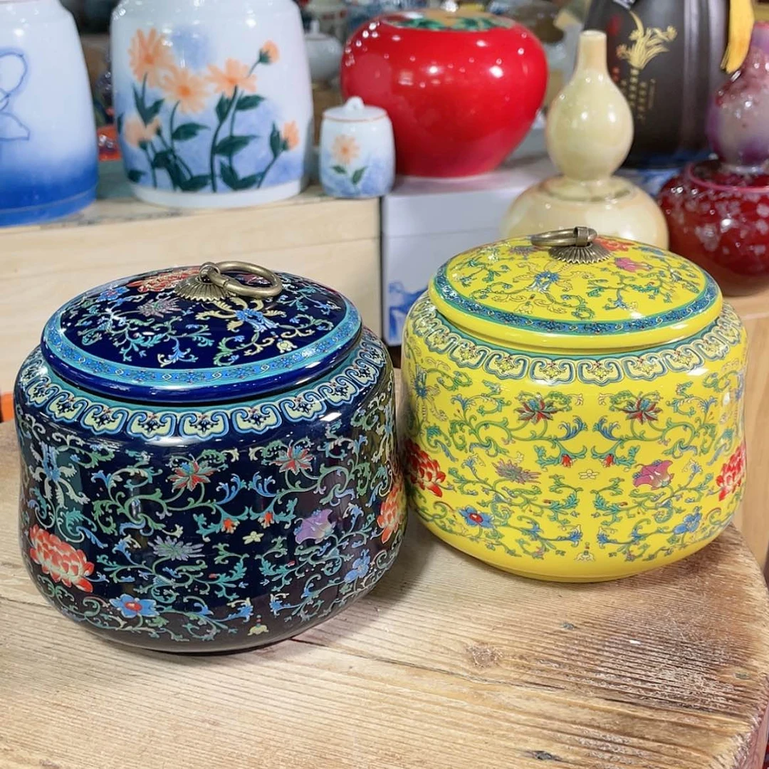 【闪购商品】罐陶瓷茶叶罐密封罐