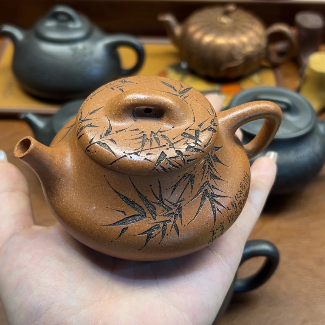 谢***赐紫砂茶宠紫砂雕宠小器高品