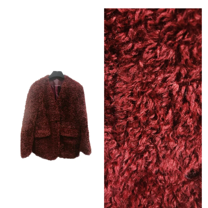 【年年红】新年限定高质量小香风女装秋冬时尚定制外套