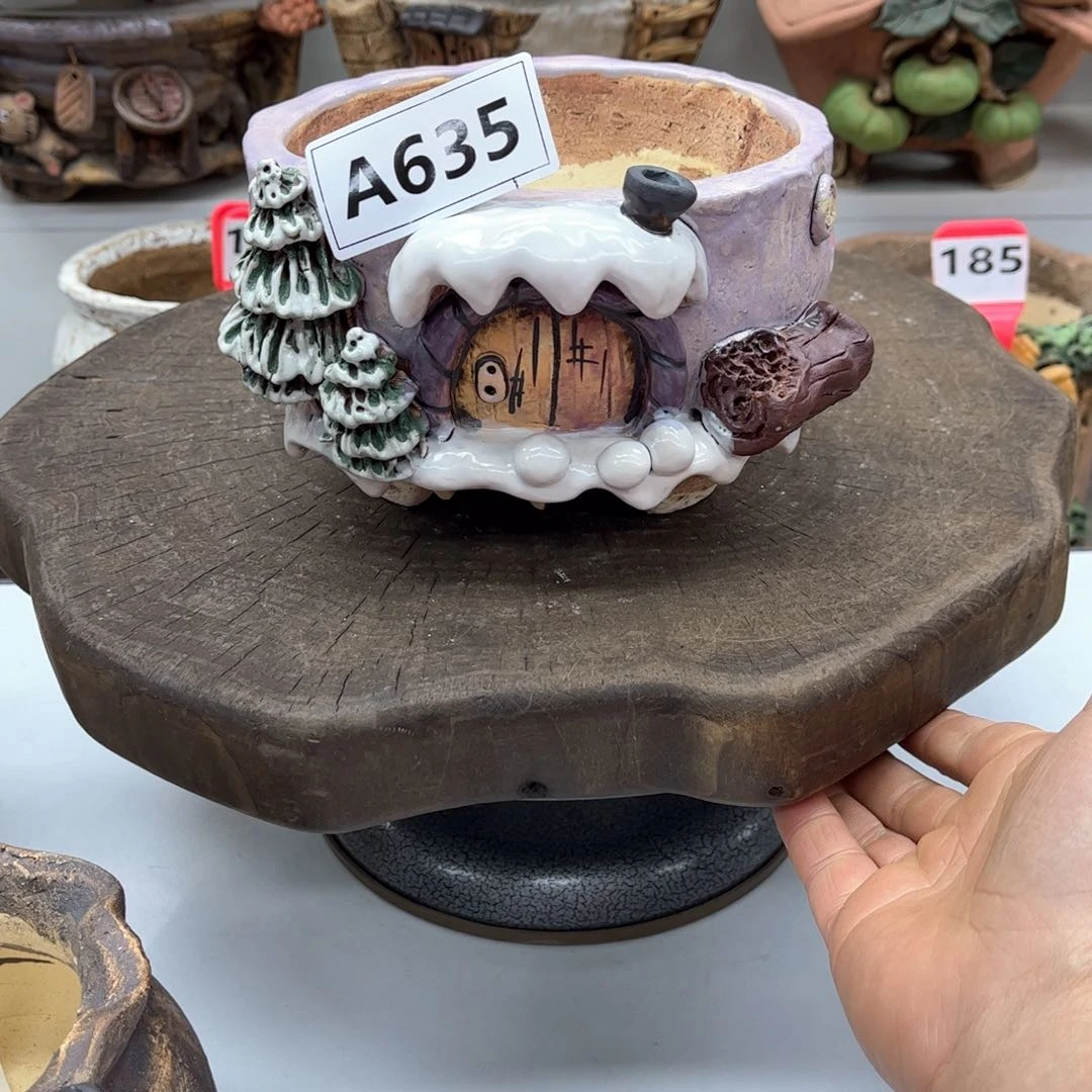 红陶G****磊花盆635小磊