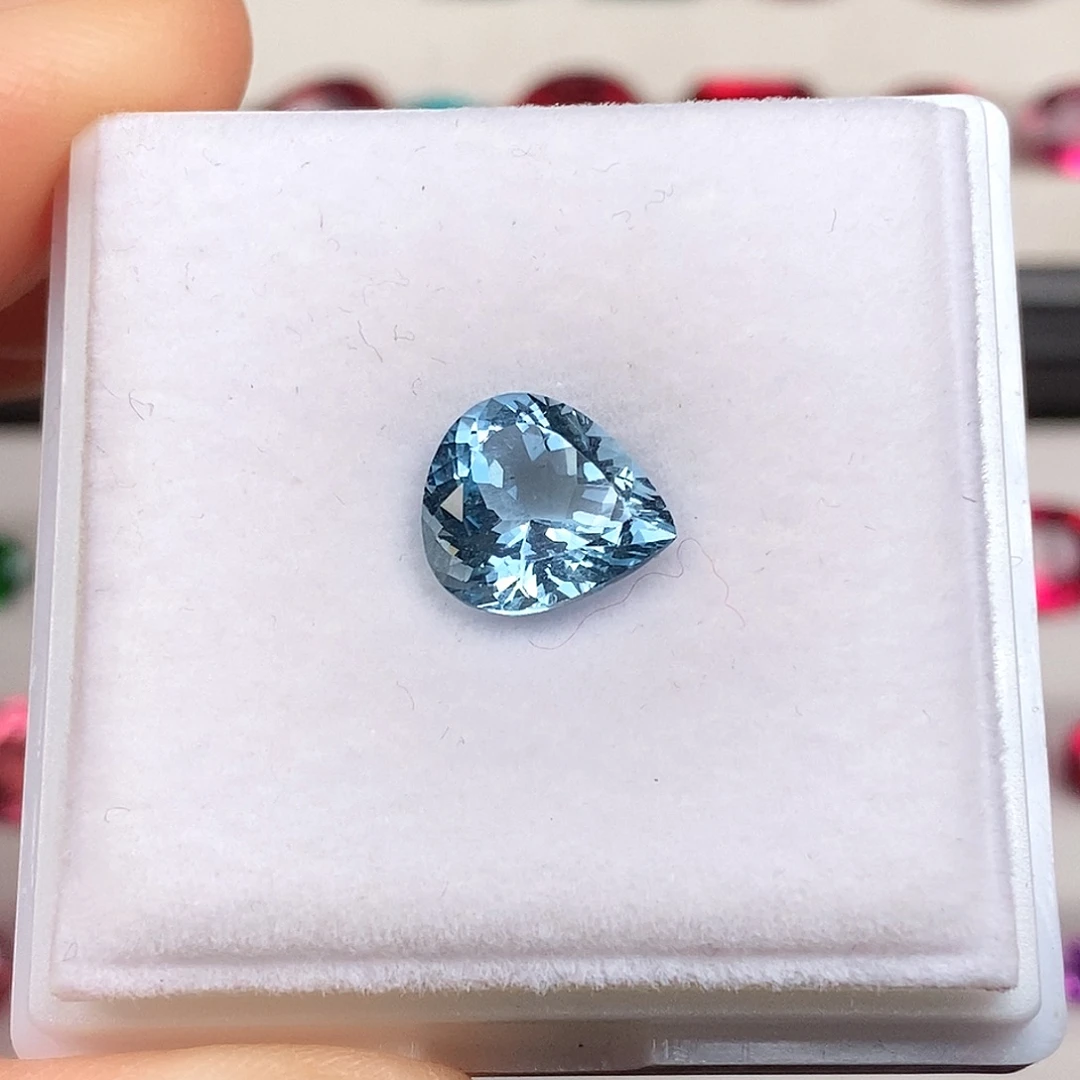 海蓝宝石裸石2.5ct
