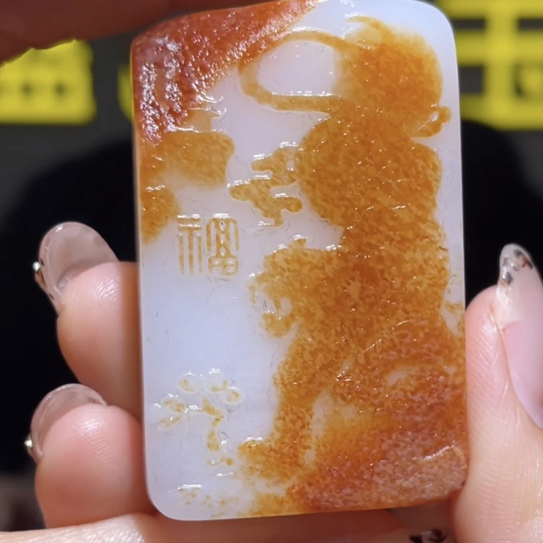 和田玉手把首饰珠宝拍一发一