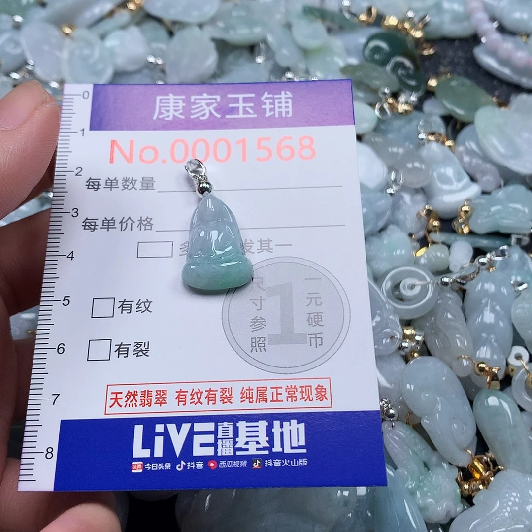 颈饰未镶嵌翡翠t