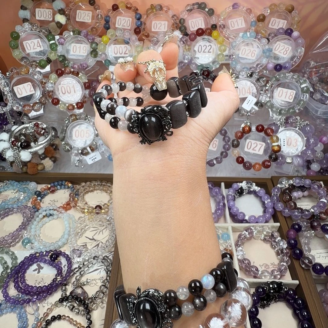 甜***蜜水晶手链合金999999999