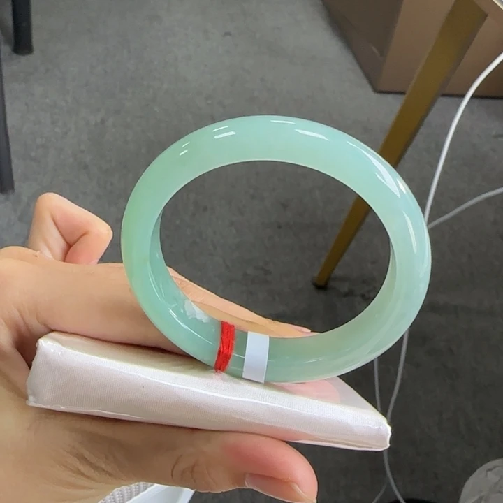 未镶嵌手镯翡翠葡萄肉贵妃-52圈