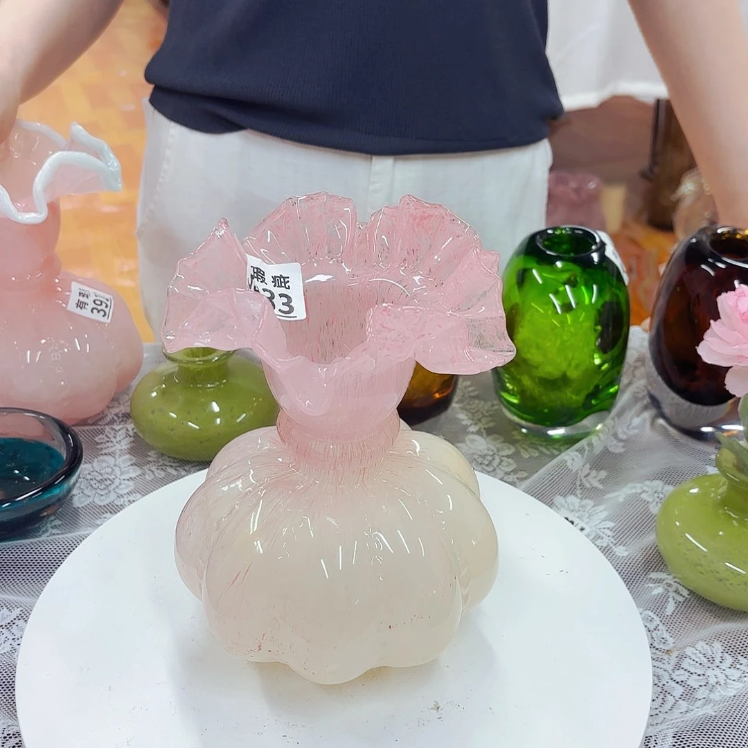 微瑕安妮家居花瓶摆件