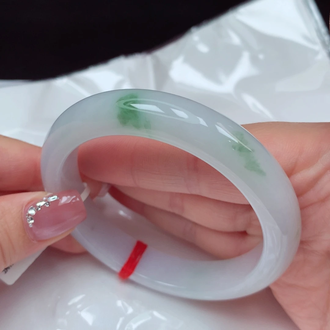 翡翠手镯未镶嵌手镯58