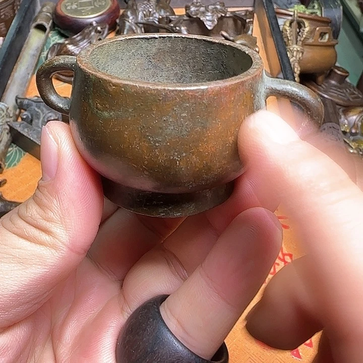 铜器办公室茶室摆件