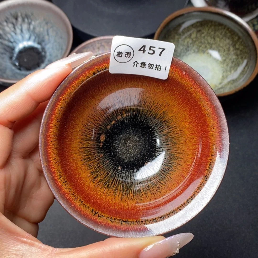 茶盏建窑建盏主人杯w457