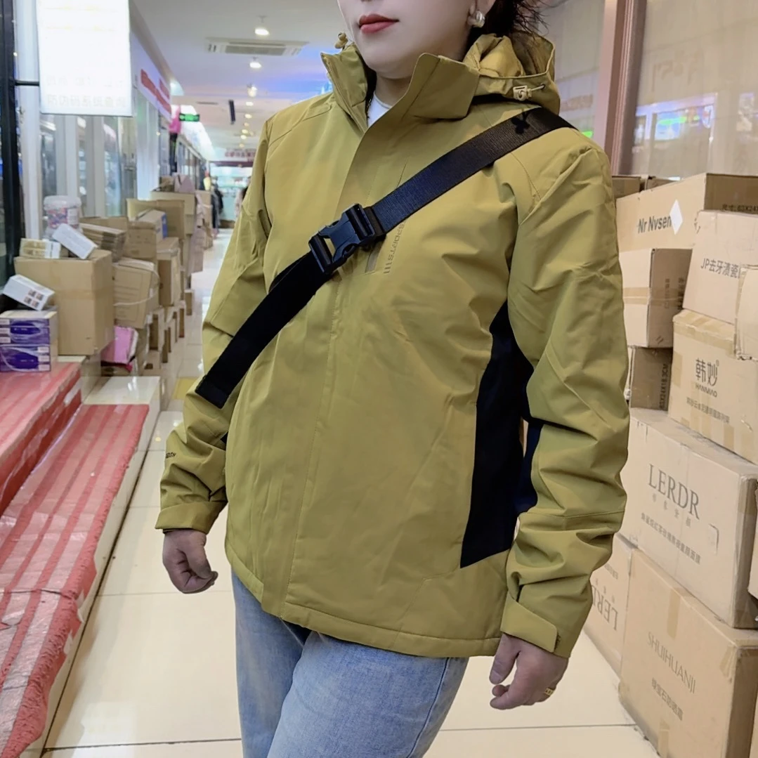 （塔苏）1376新款冲锋衣二棉外套